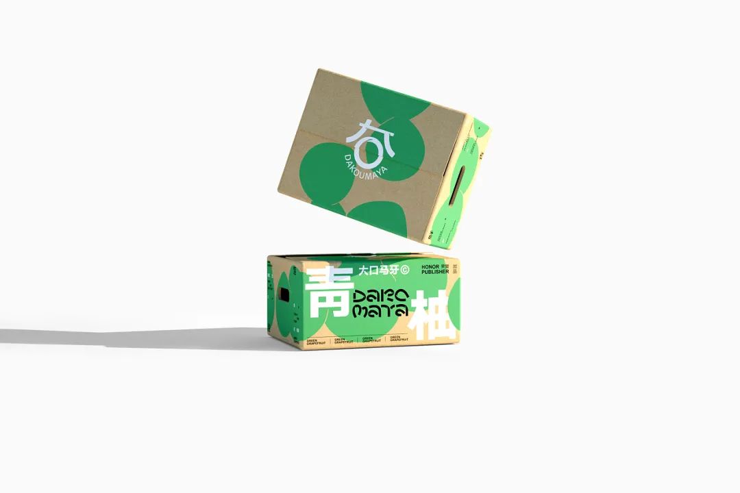 水果包装这样设计也很秀色可餐,夏日感十足的水果包装设计