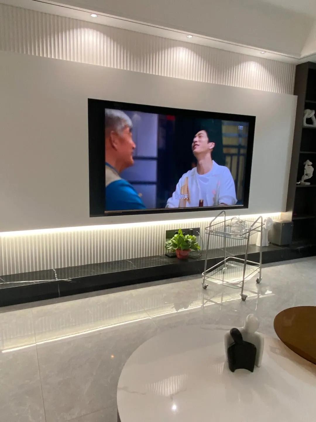 最流行格栅电视背景墙,30款背景墙