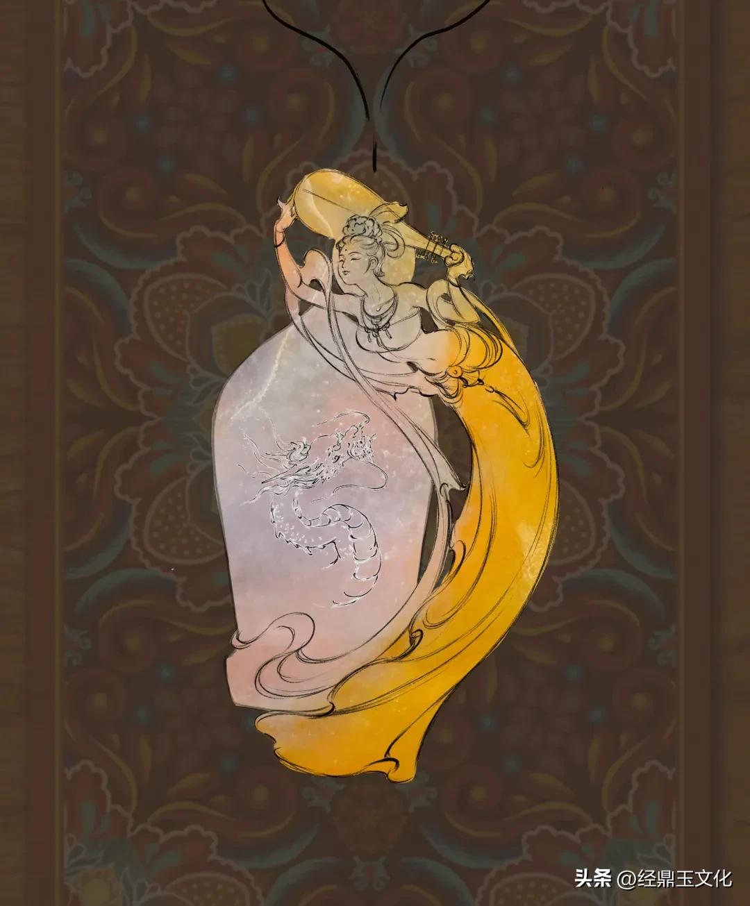 翡翠蓝黄白是什么料子,翡翠绿颜色怎么搭配