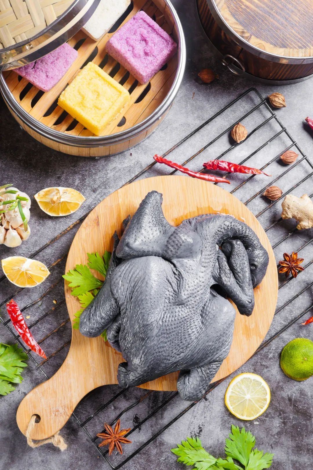 板栗胡萝卜玉米炖乌鸡,乌鸡炖玉米胡萝卜