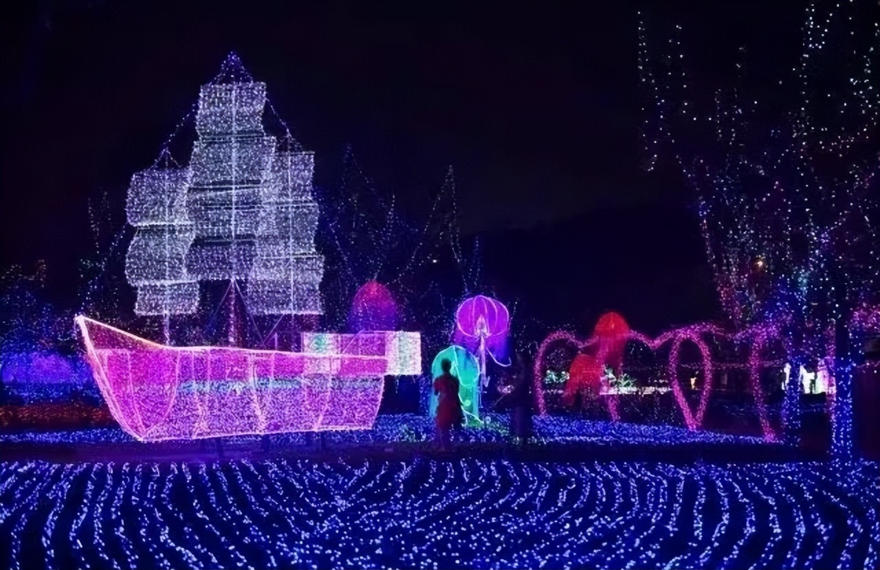 80000万盏霓虹彩灯！浪漫花海、童话世界、打铁花……一起来开启光与影的奇幻之旅吧！