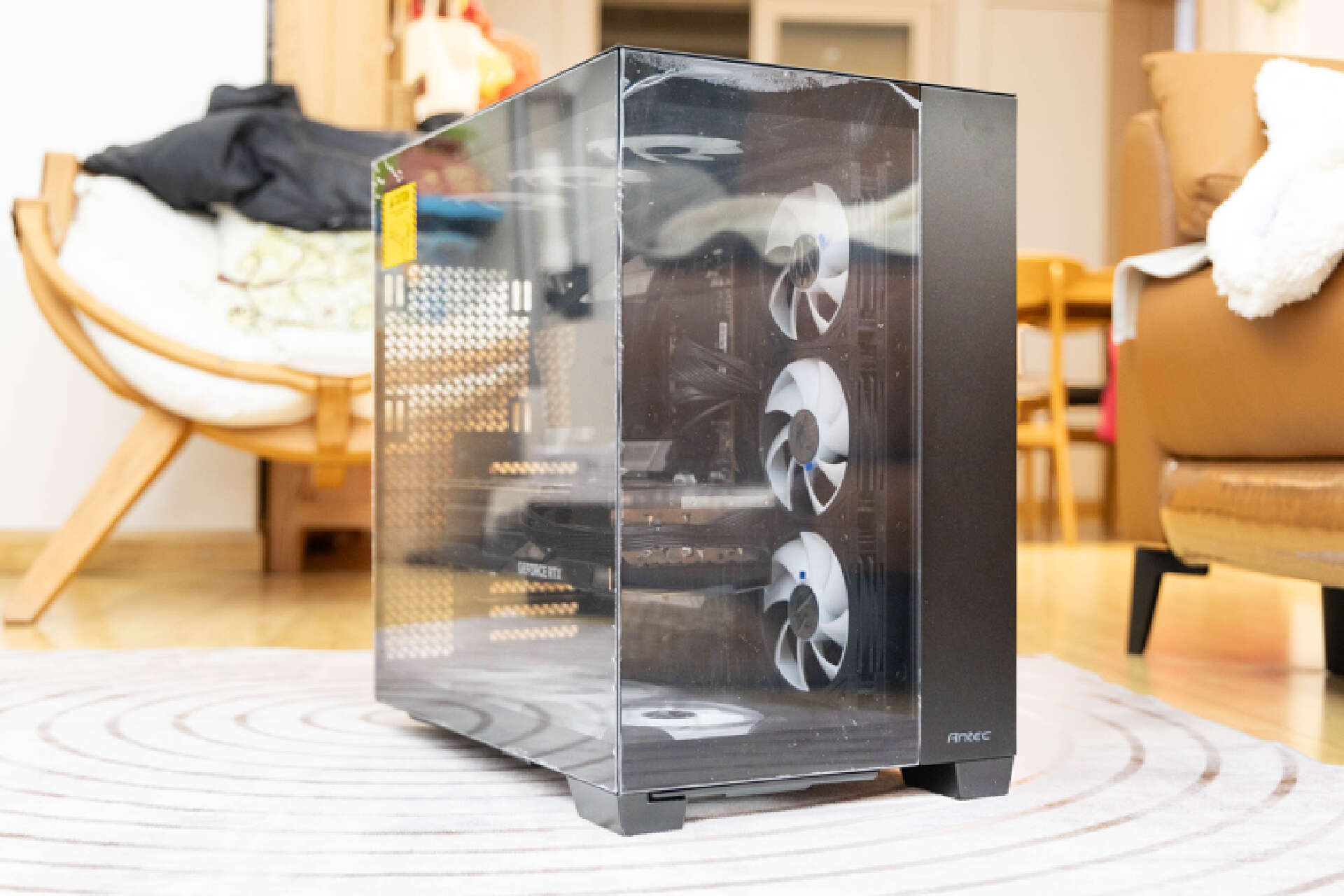 全塔海景房机箱,安钛克机箱c8海景房