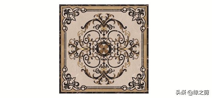 600x1200瓷砖水刀拼花效果图,美式风格水刀拼花图片