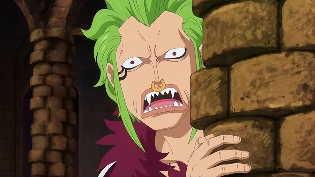 海贼王绿藻头和奶油头,海贼王绿藻头的压迫感