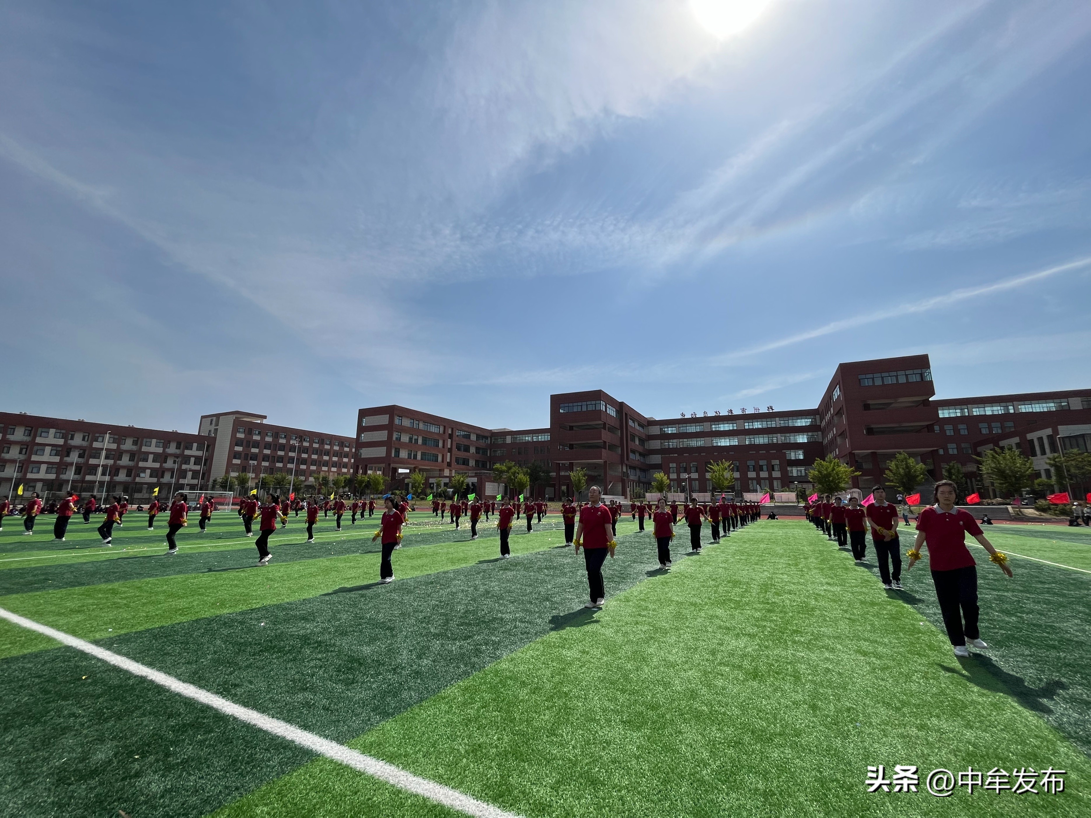 中牟文化节,小学足球文化节开幕式