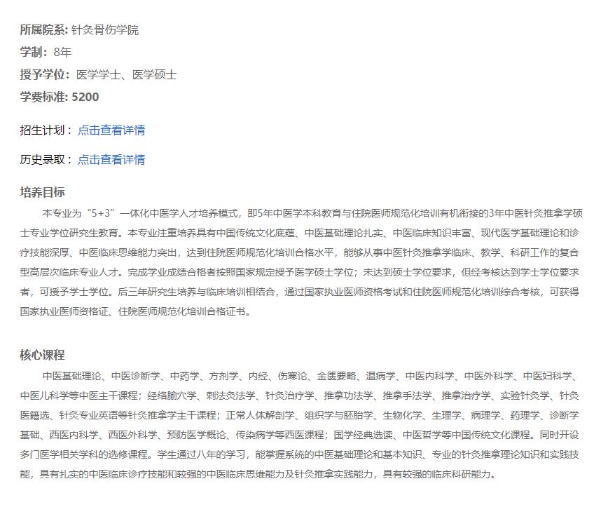 育才365专业讲解：中医学、针灸推拿学、临床药学