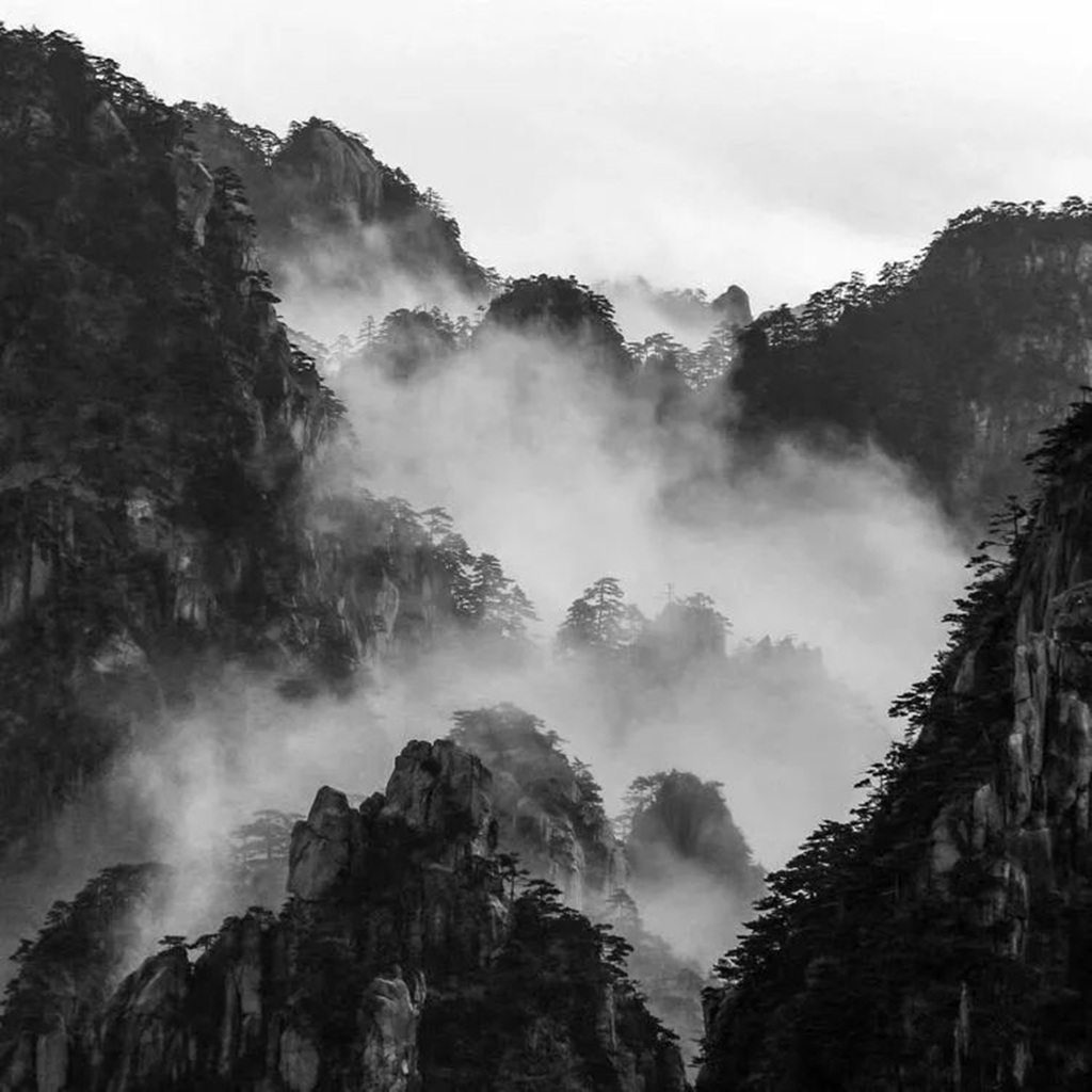 黄山落日摄影最佳地点,冬季黄山日出风景美图