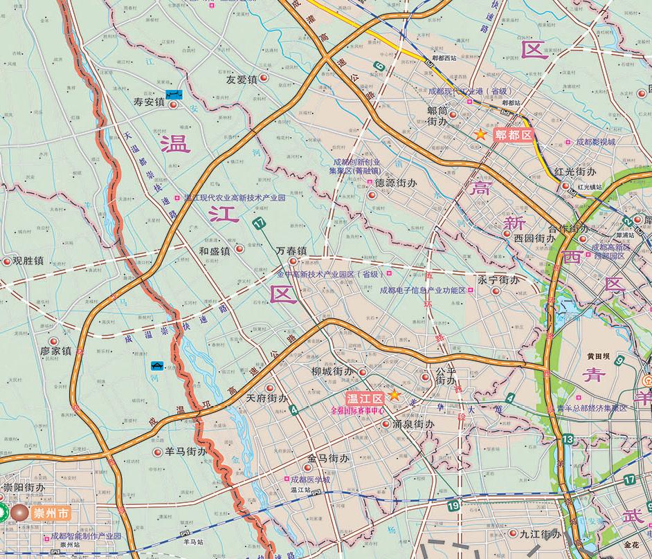 成都金堂和新津哪个发展好,温江双流郫都未来发展