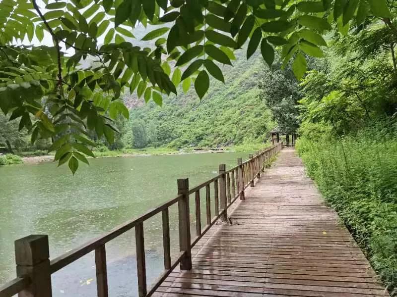 白河湾免费风景区,白河湾风景区露营基地