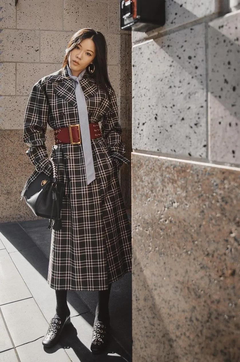 收藏大衣的方法和技巧,大衣穿搭150显高显气质