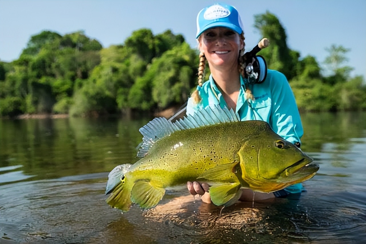 钓鱼网红女钓手,野钓网红女钓手