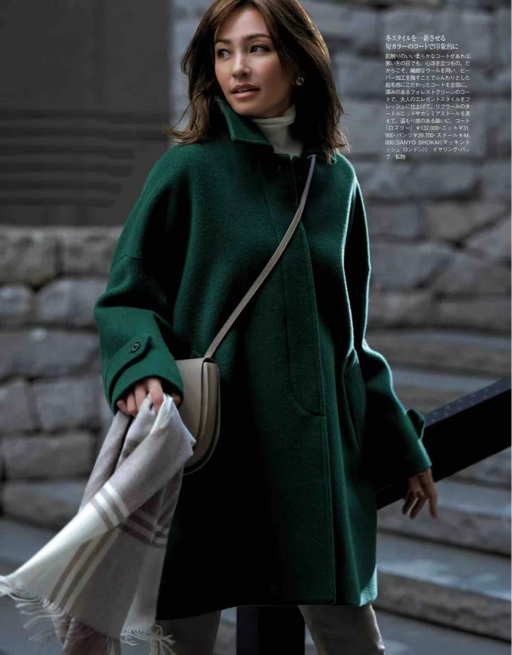 红格子大衣的穿搭技巧,穿大衣有技巧这样穿才好看