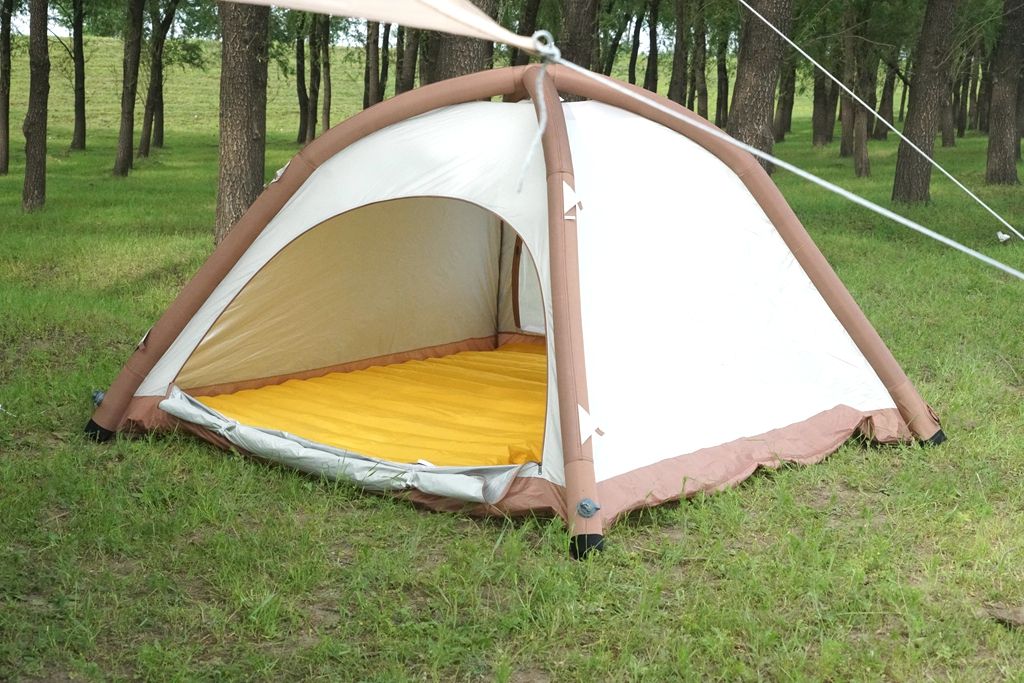 露营快速充气多功能全自动帐篷,充气帐篷户外露营2室一厅