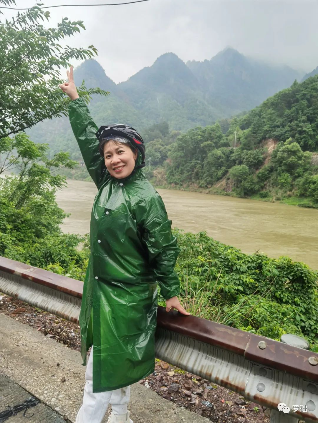 冒雨骑游资江小三峡·板竹山·望云寺观风景