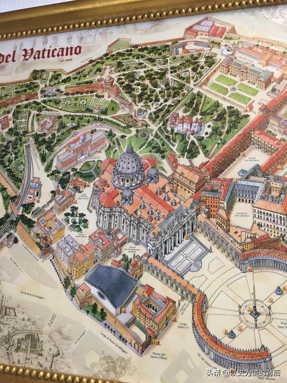 丧失领土的后果,梵蒂冈领土退化历史