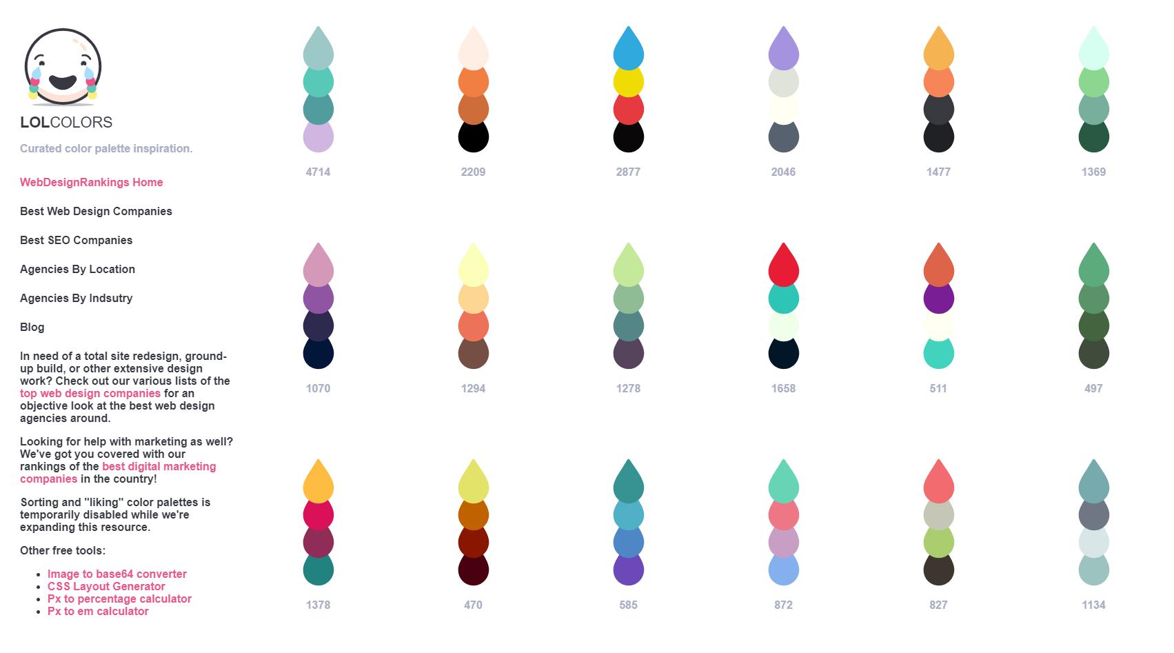 推荐6个宝藏配色网站，让你的插画作品更加生动迷人！