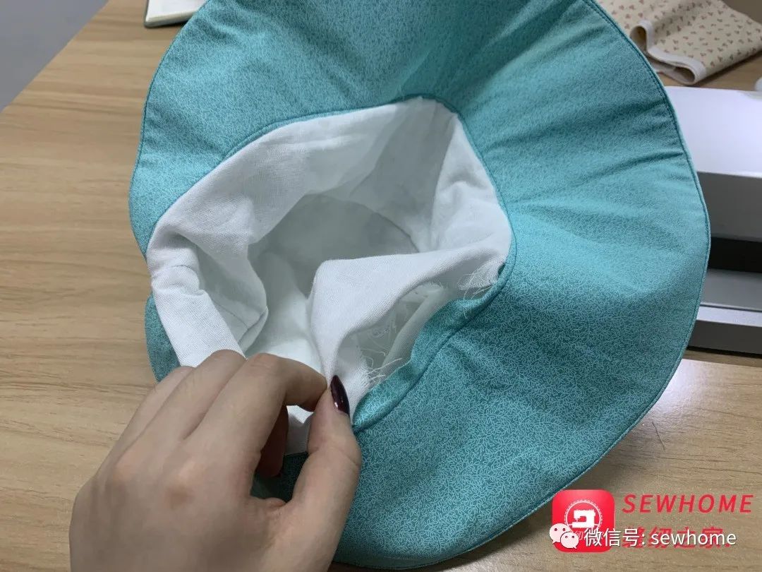 蝴蝶结遮阳帽裁剪,超大蝴蝶结制作教程缝纫