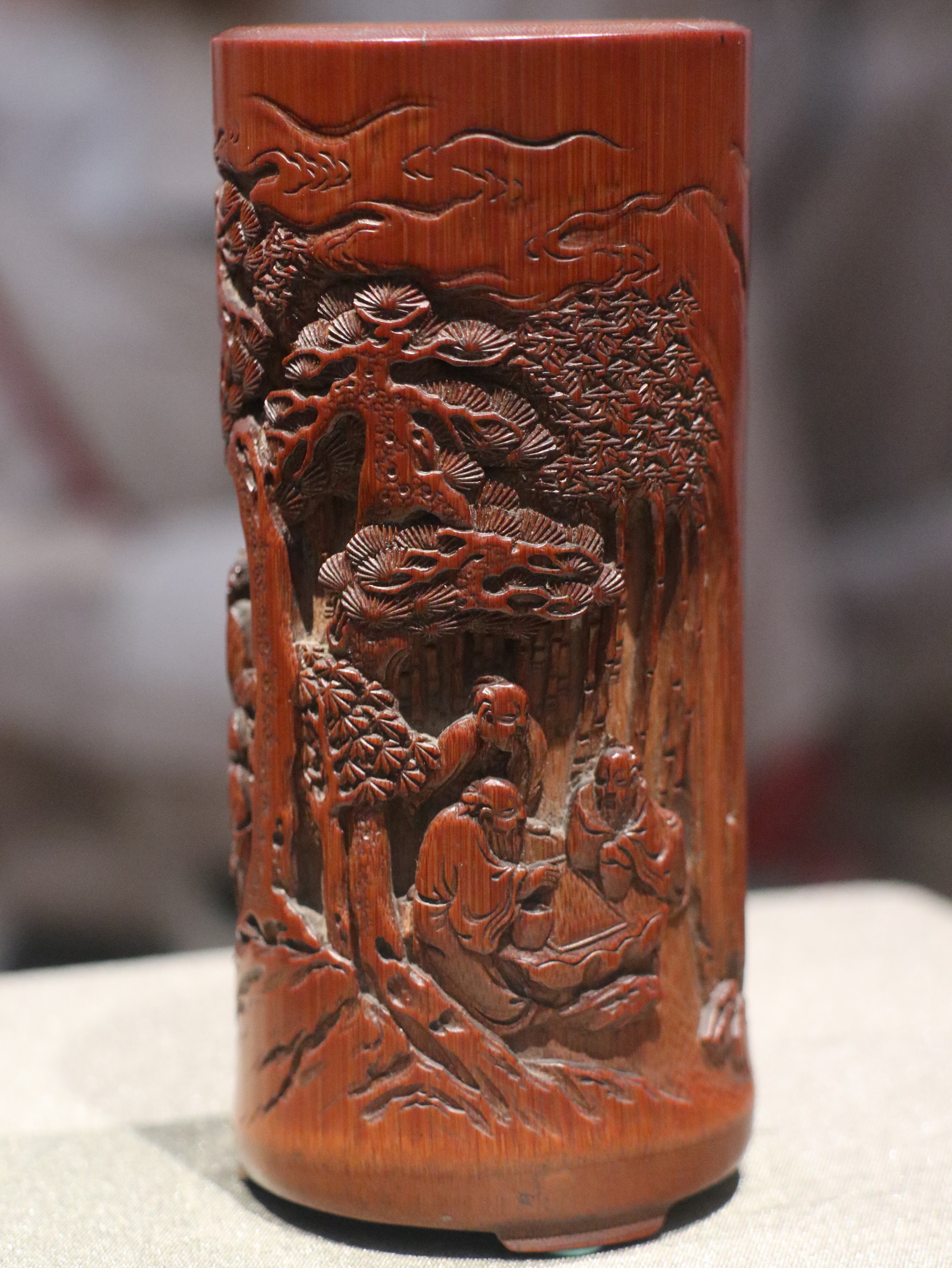 云观展新印象莫奈,苏州博物馆元代的铁雕