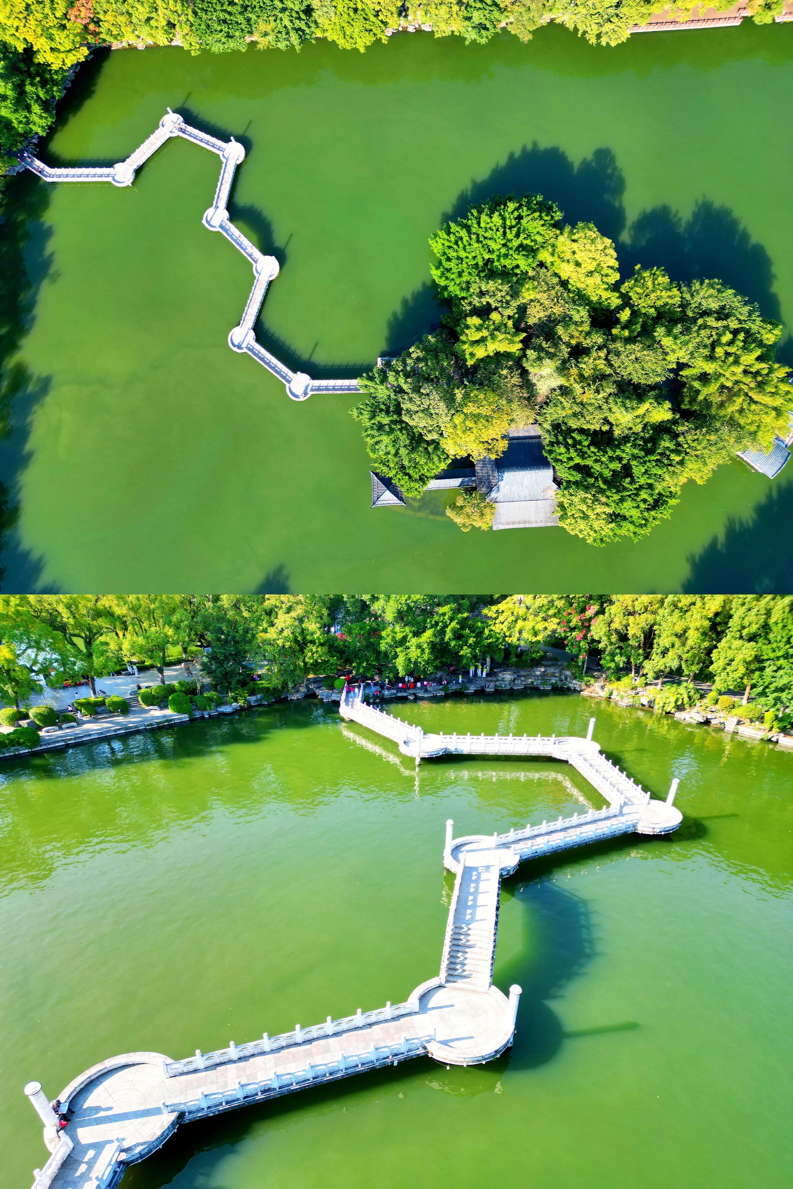 桂林榕湖之旅,春天桂林榕湖旅游攻略