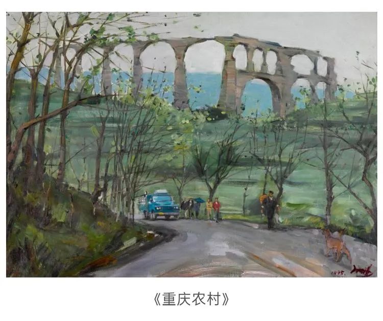 西安美术学院王胜利油画作品欣赏,王嘉陵油画生命之光