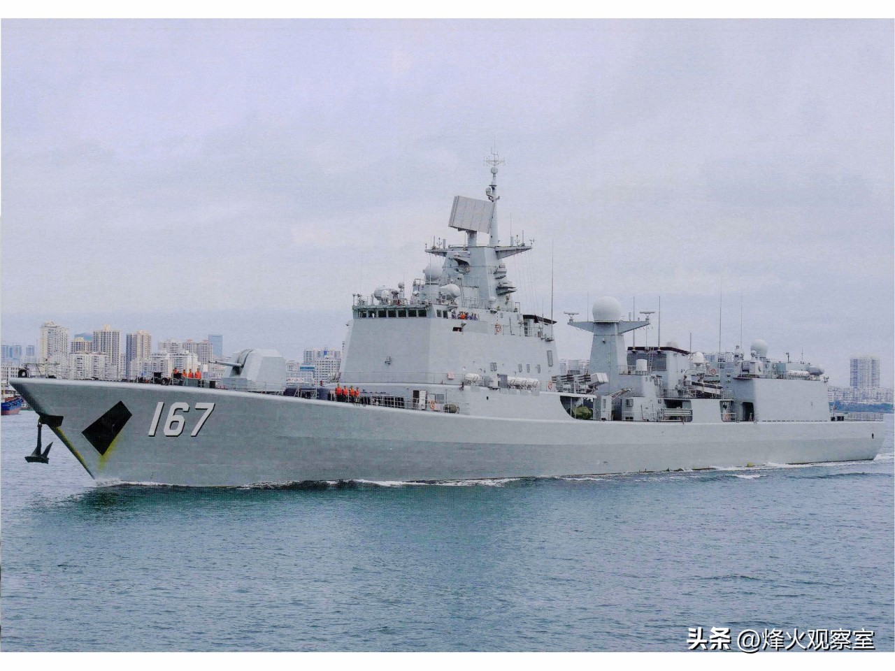 南海旗舰号驱逐舰,目前我国现服役已有几艘055大舰