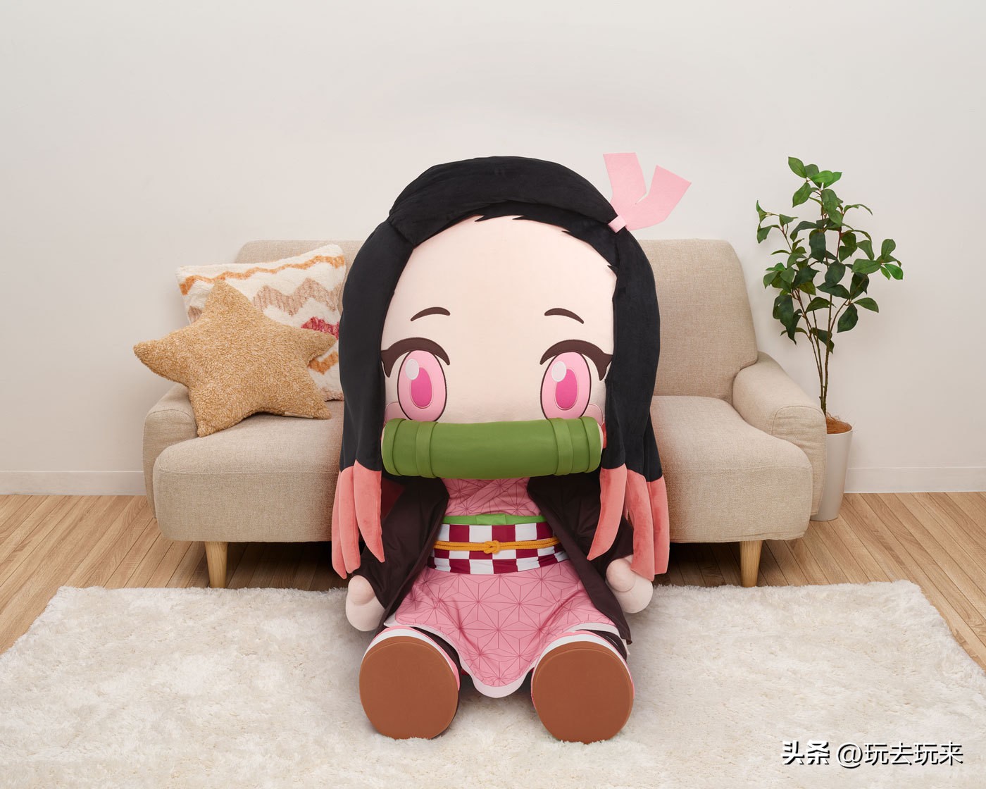 鬼灭之刃q版人偶,鬼灭之刃大眼娃娃