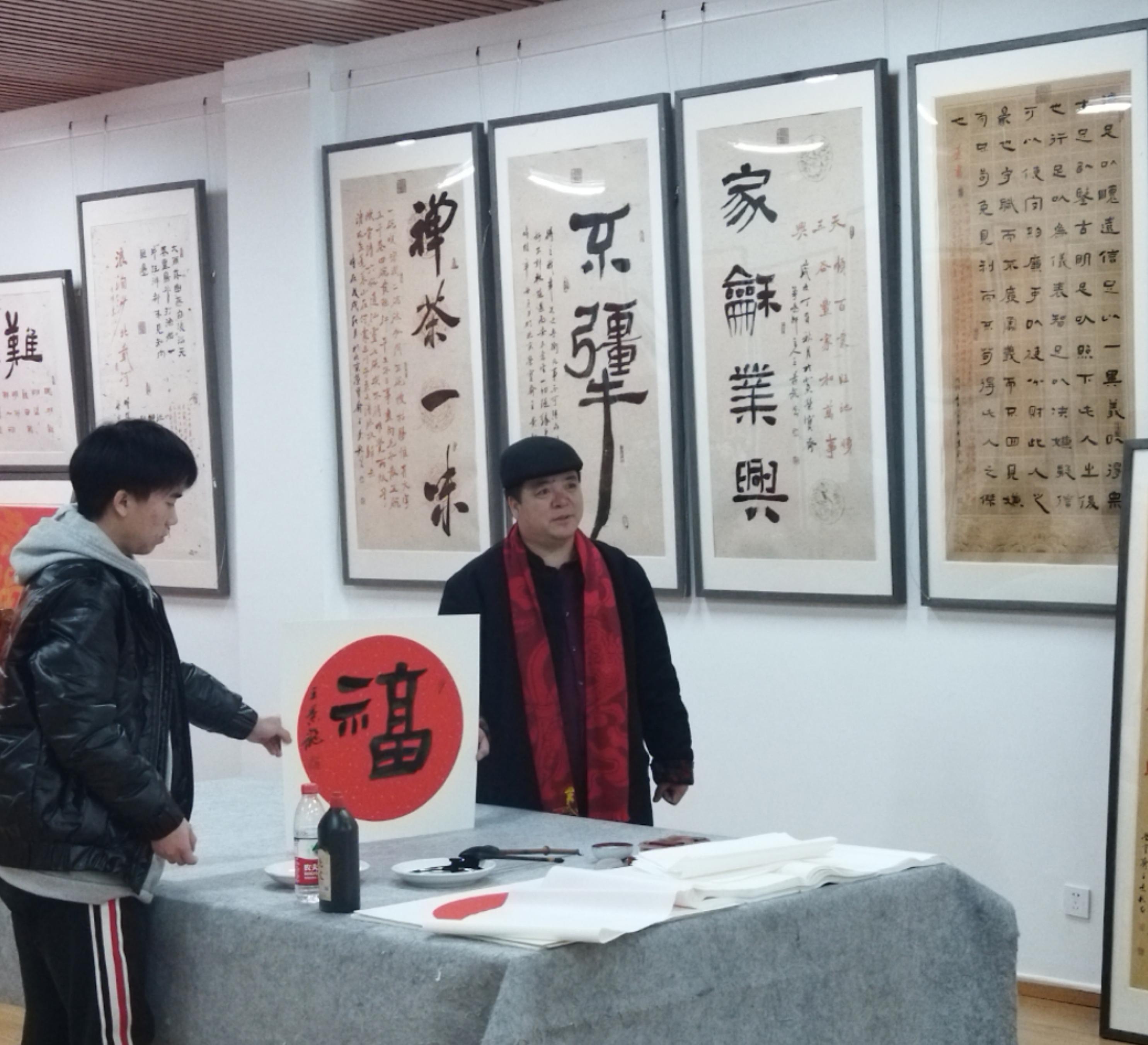 中国书法家协会会员王景龙,王景龙直播间