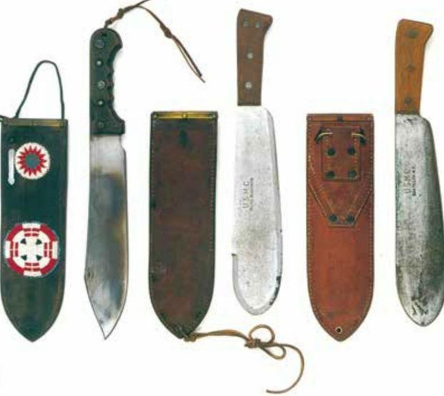 二战美国海军陆战队匕首,二战美军陆战队武器