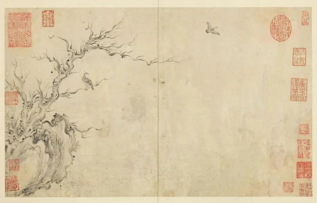 八首诗词八幅清新画作,100幅绝美宋画100首经典宋词