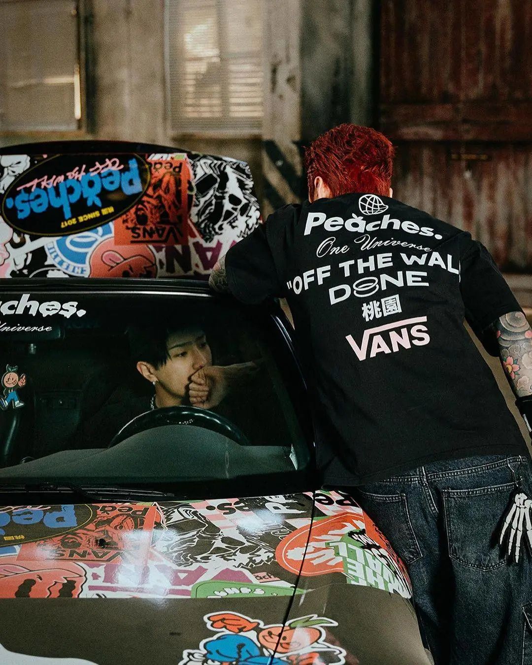 vanspeaches粉黑,vans2024年联名款