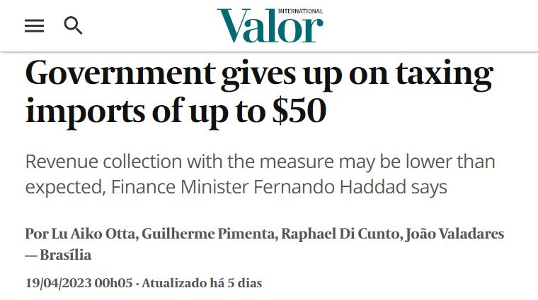 巴西对跨境电商征税政策,巴西开始对跨境电商征税