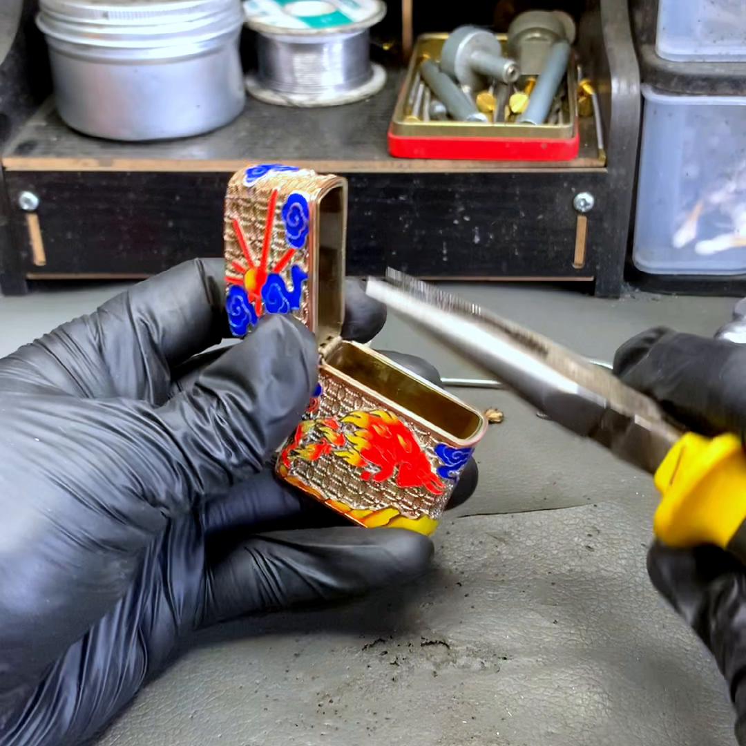 zippo205修复,zippo1941错位怎么修