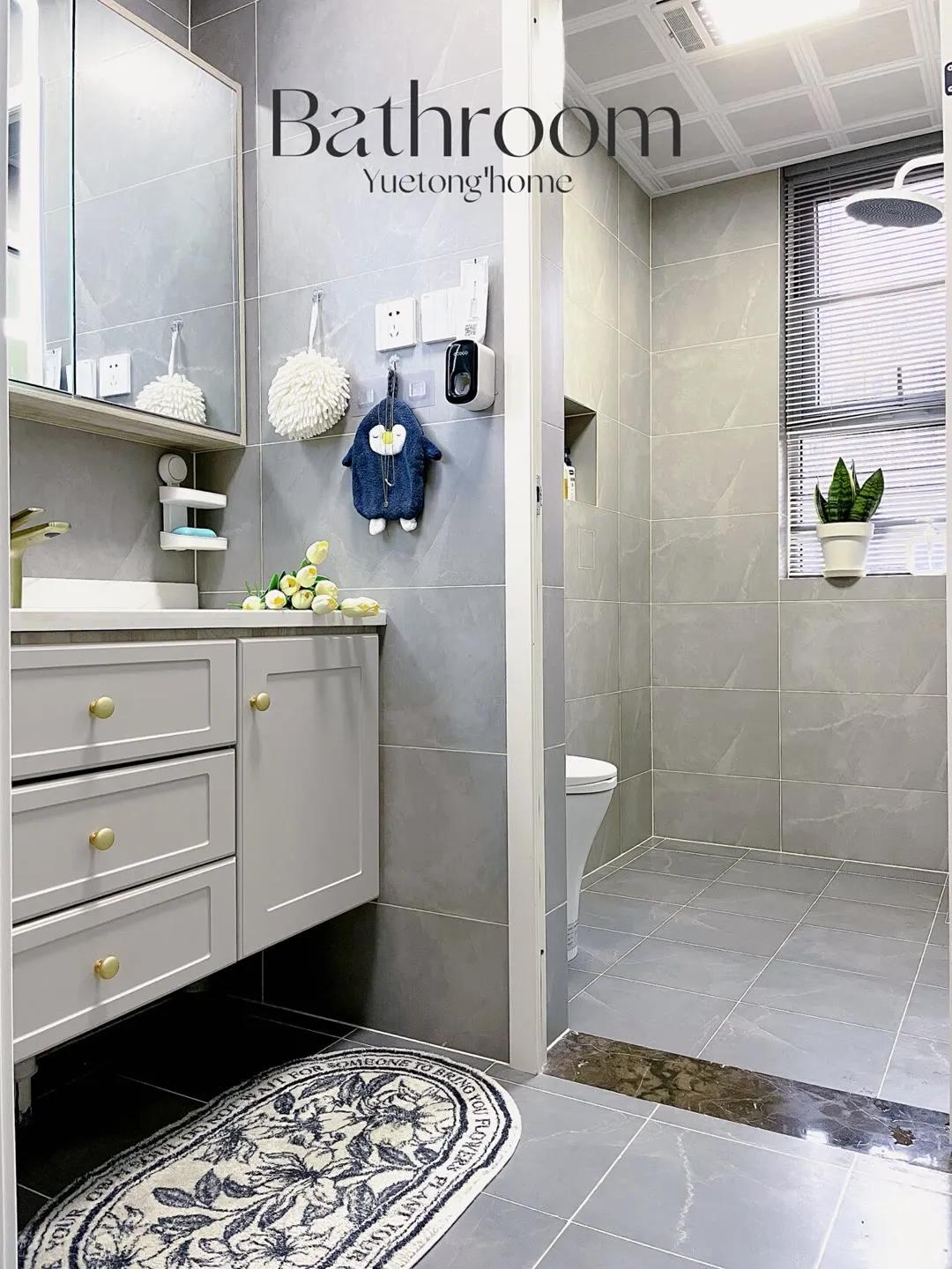 适合小户型的10种卫生间设计风格,卫生间隔成两卫生间设计图