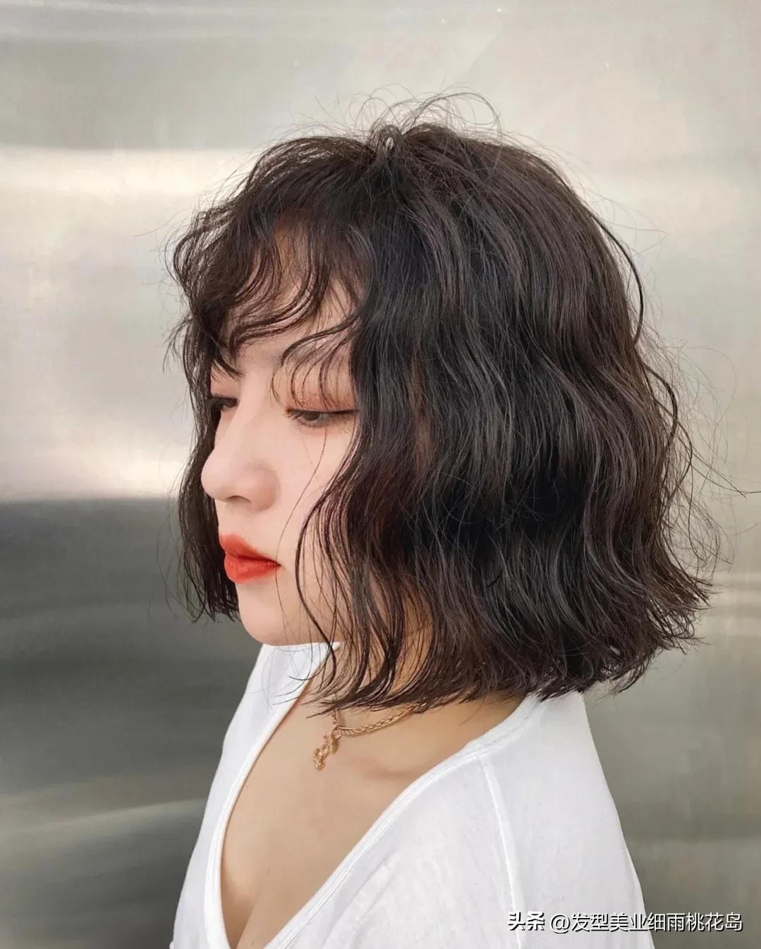 早春发色短发,春季短发推荐