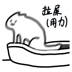 猫咪便秘最快通便的土方法,猫咪一吃肉就便秘