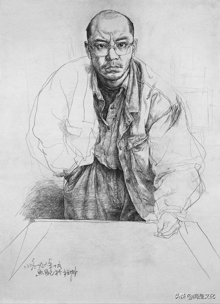 天津美院教授于小冬速写,于小冬美院速写图文
