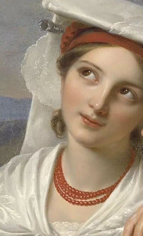 油画放大教程视频,现实版油画女子