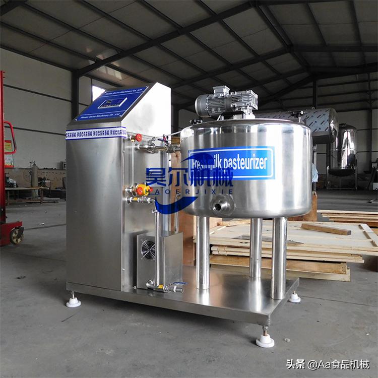 巴氏杀菌鲜羊奶设备,羊奶小型除膻杀菌一体机器