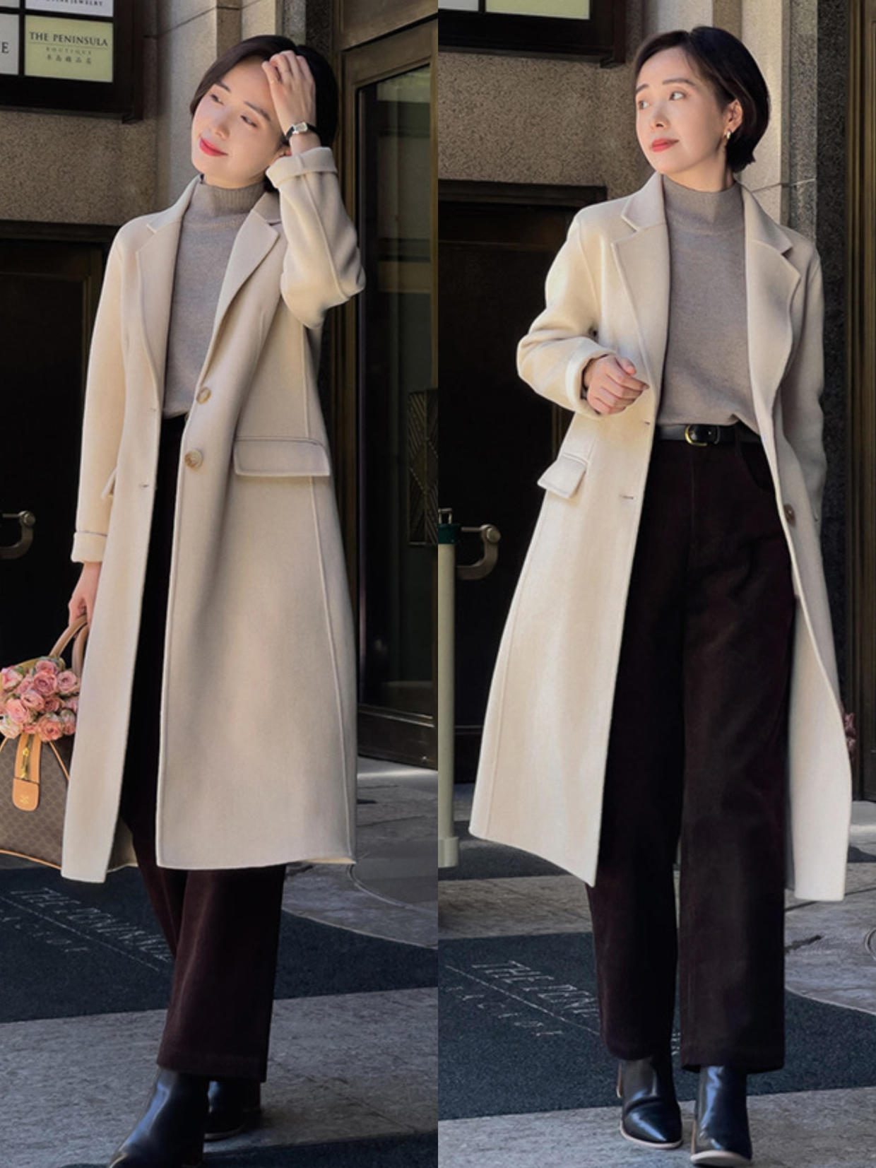 穿大衣的实用搭配技巧,大衣穿得好看无非是这几种搭配