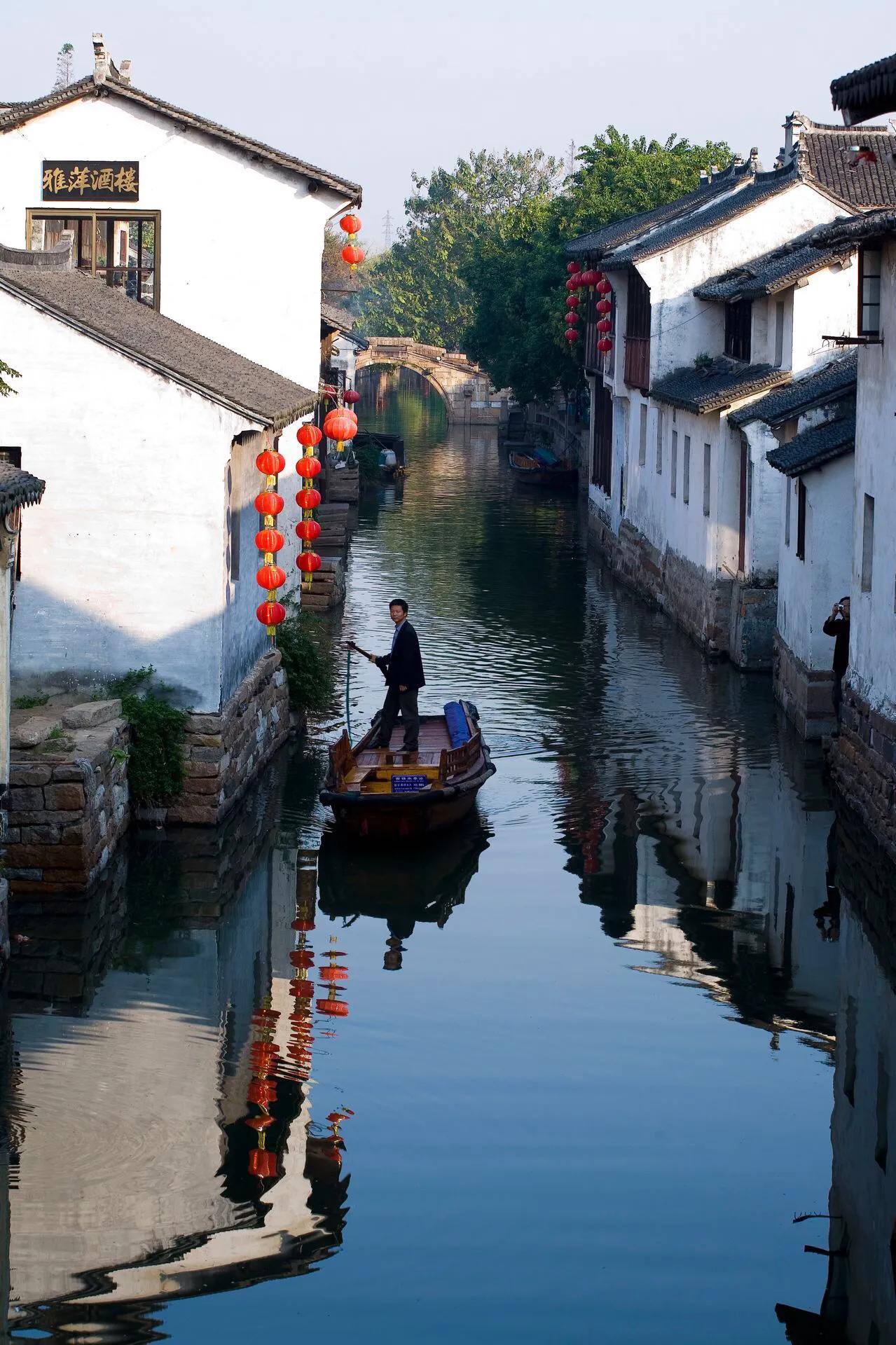 绝美苏州风景高清图,苏州夜色美景实拍视频