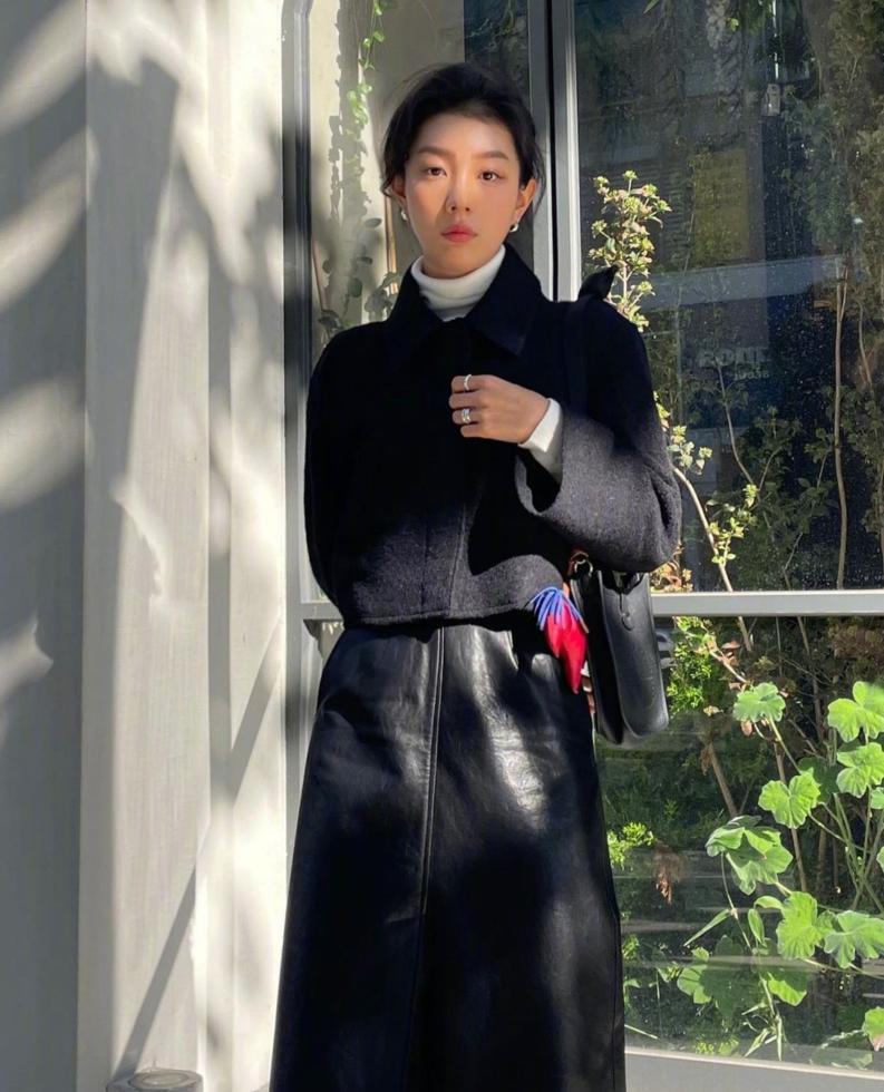 各种简单毛衣的织法,高领毛衣怎么穿才好看