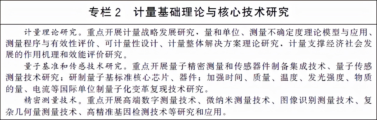 国务院计量发展规划,国务院发布计量发展规划