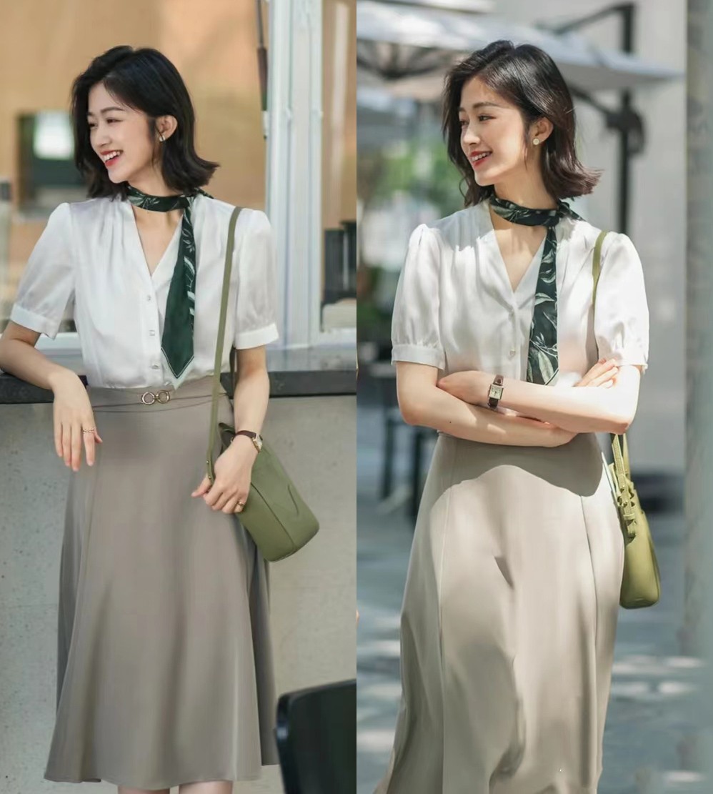 高级的夏日穿搭有这件衣服就够了,夏季穿搭攻略这么穿好看又有质感