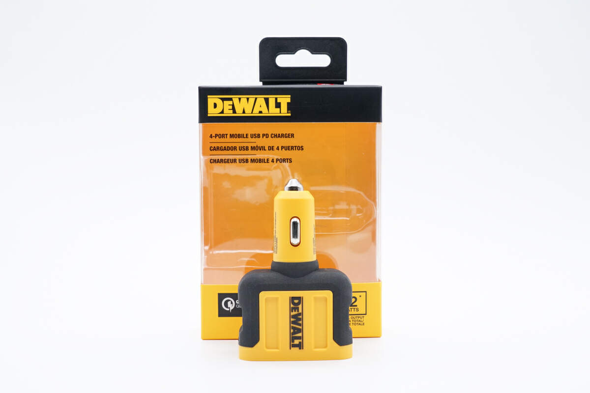 车载充电器隐藏式66w评测,得伟车载充电器评测