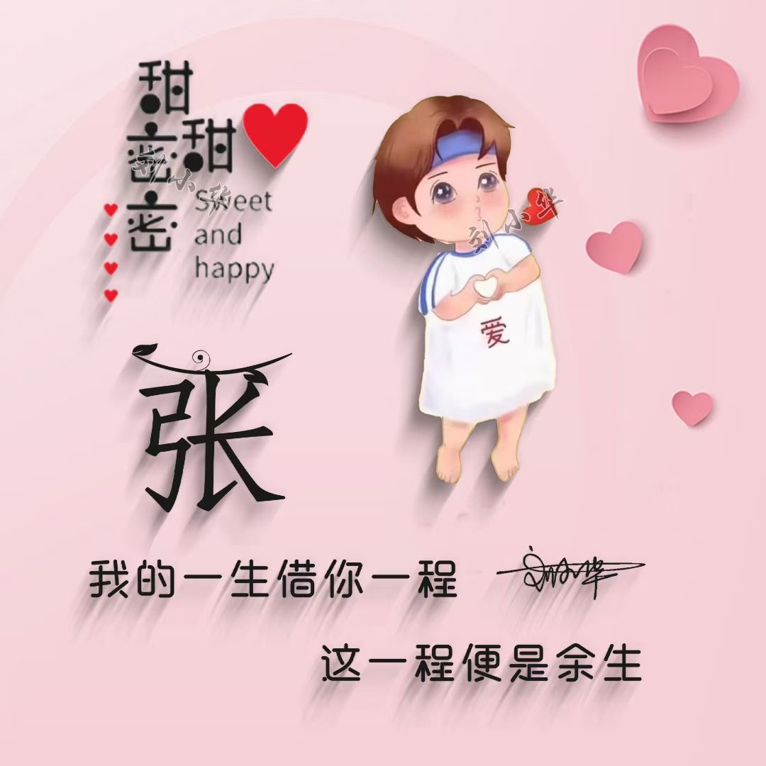 火遍全网的微信姓氏头像好看,姓氏头像励志奋斗版