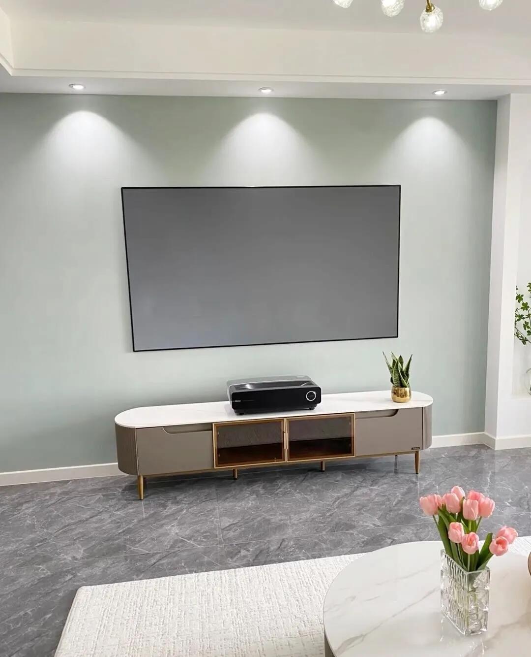 30款悬空背景墙,简约隐形门背景墙