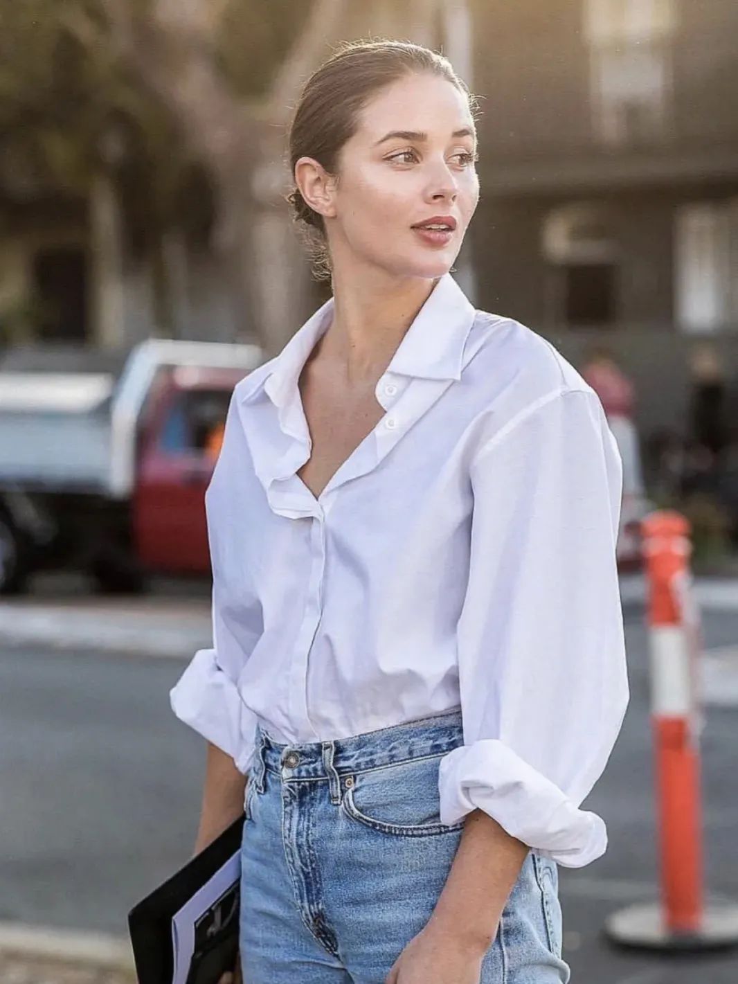 穿蓝色永不过时的高级感,意式轻奢风的高级感蓝色