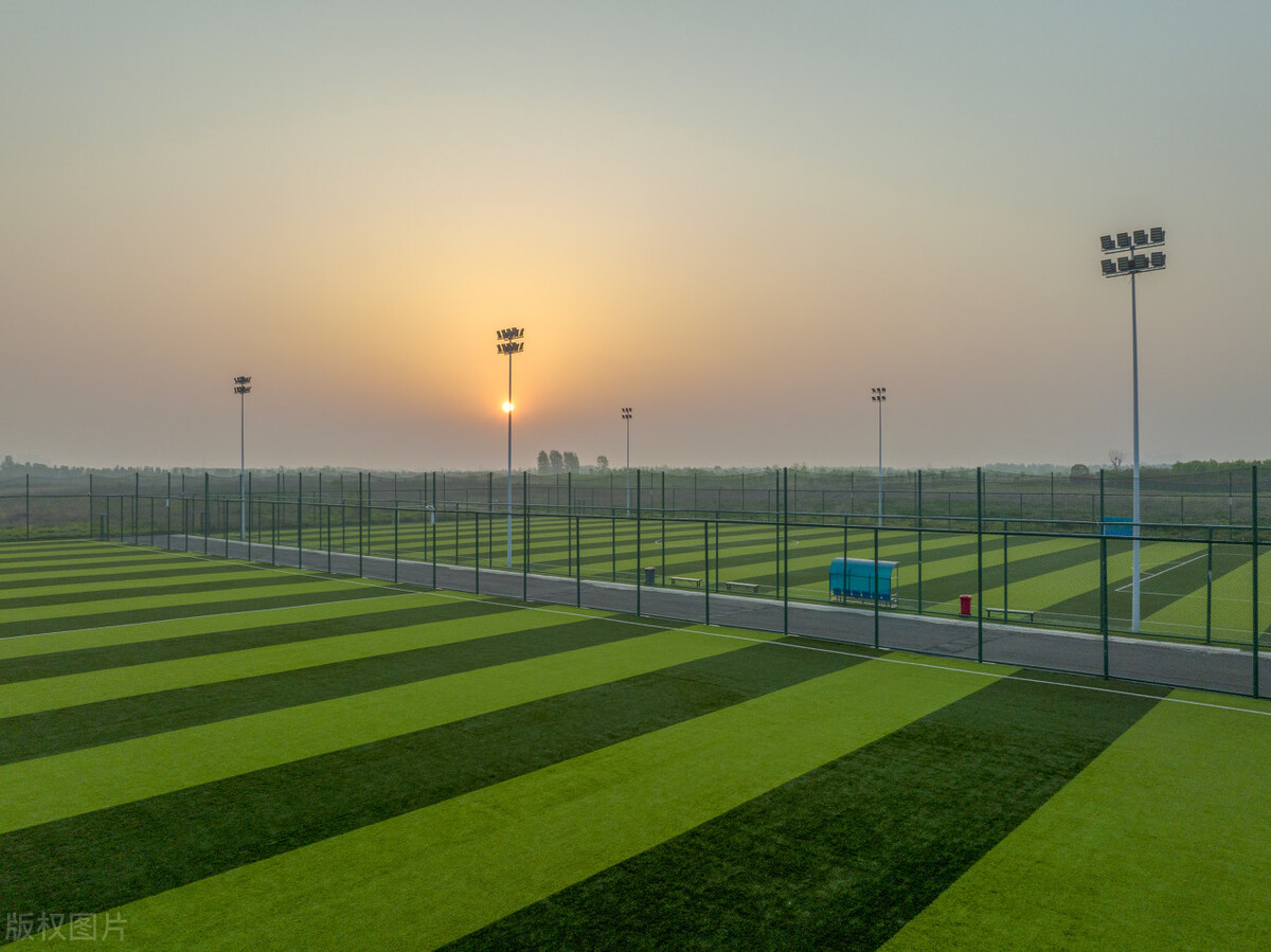 人造草美式足球场,真草坪足球场地