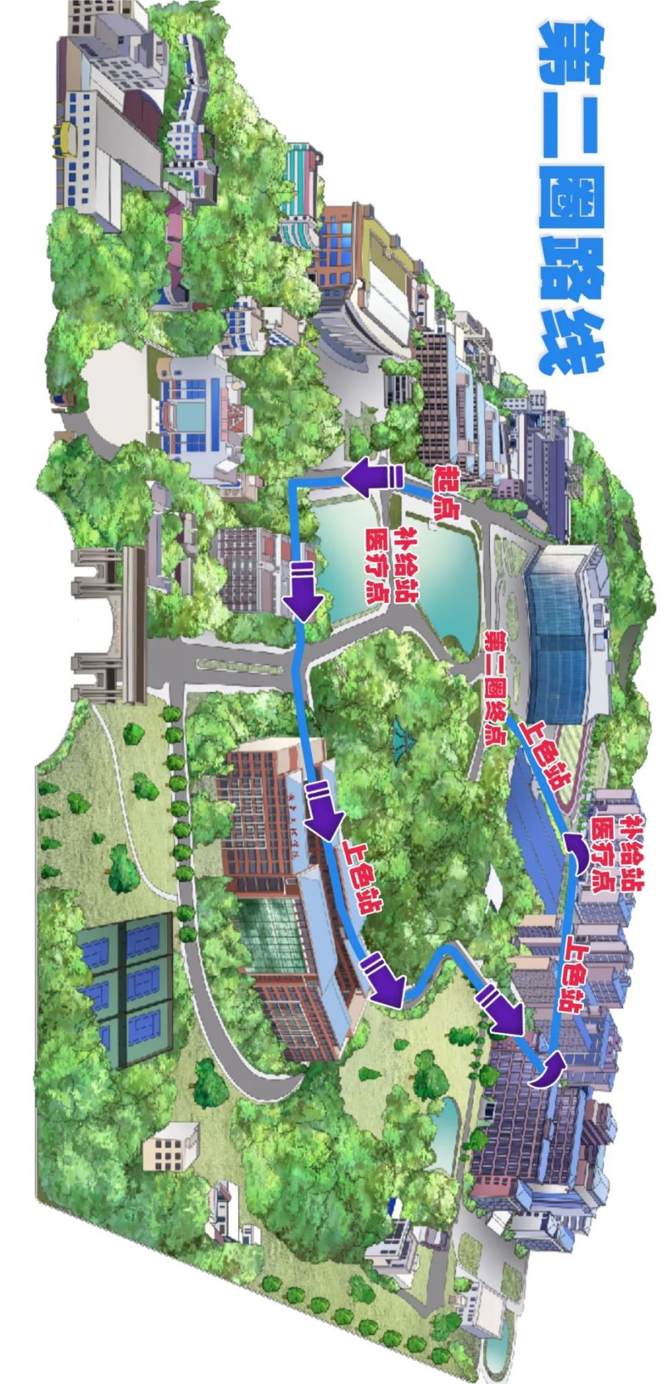 活动预告|2023酷跑迷马挑战赛路线图及攻略