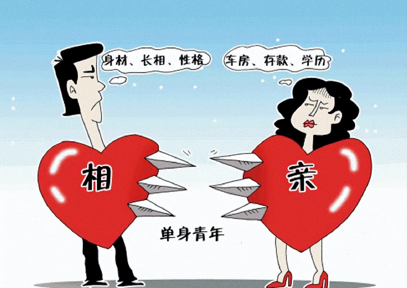 相亲女孩带23个亲戚2万多,女子相亲带23个亲戚消费2万